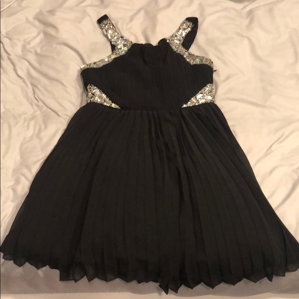 Jodi Kristopher black formal dress